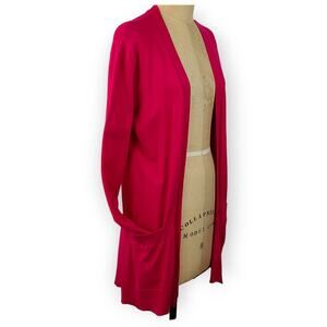 Cielo hot pink lightweight cardigan cardy sweater Medium